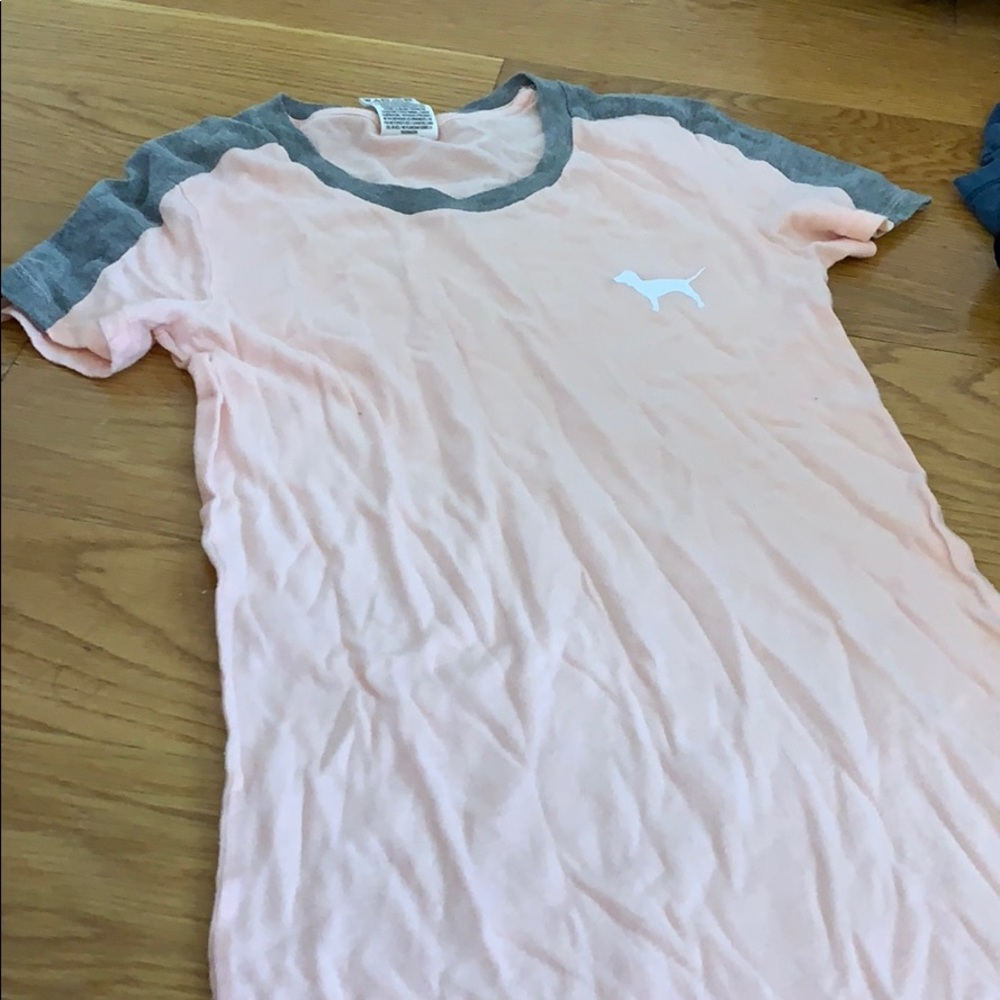 A baby pink shirt
